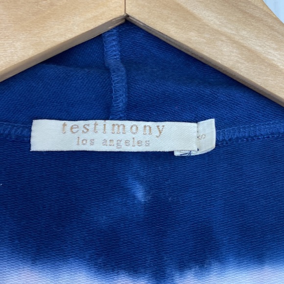 Testimony Los Angeles French Terry Cardigan Jacket - Picture 7 of 8